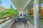 Private patio with fresh ocean breezes, BBQ and outdoor dining set